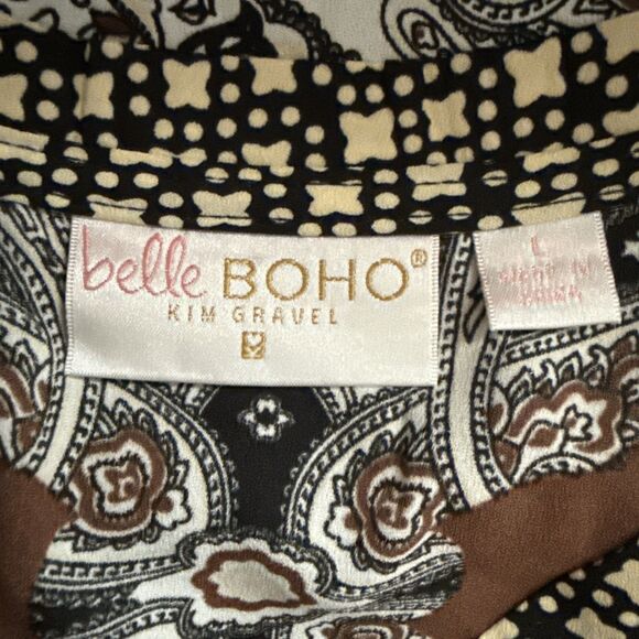 Belle Boho Kim Gravel Blouse - Picture 12 of 13